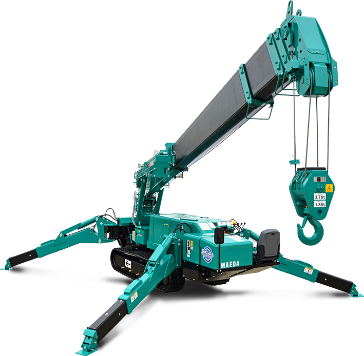 MC405C | SPIDER CRANE | MAEDA MINI CRANES